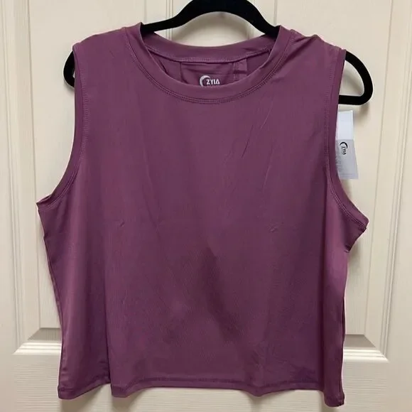 Zyia Active Elegant Muscle Sleeveless Tank Top - Picture 2 of 8